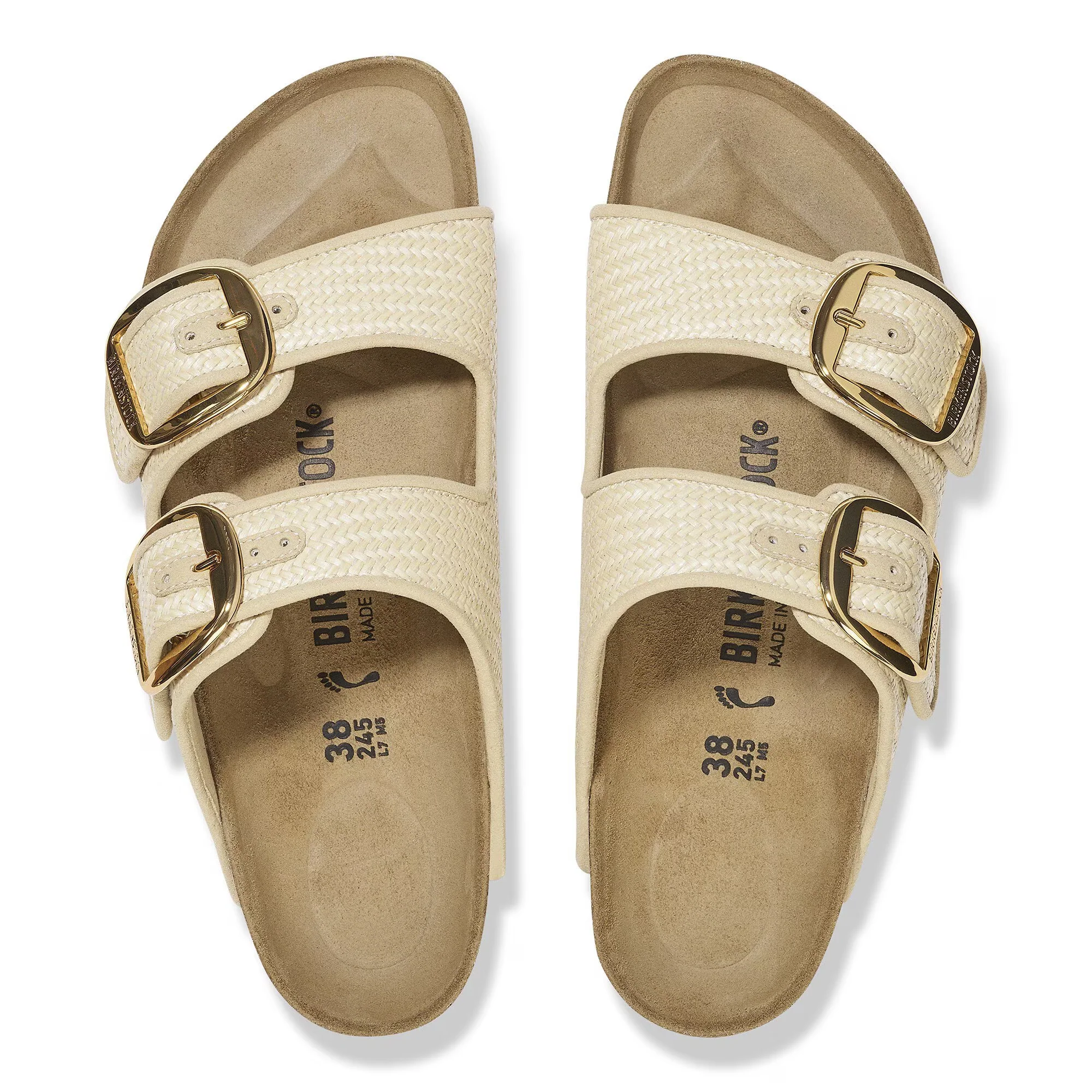 Arizona Big Buckle Textile Sandal - Image 11