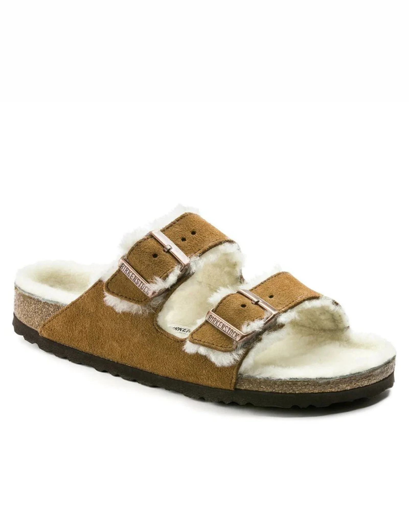Arizona Shearling Sandal Regular (Mink)
