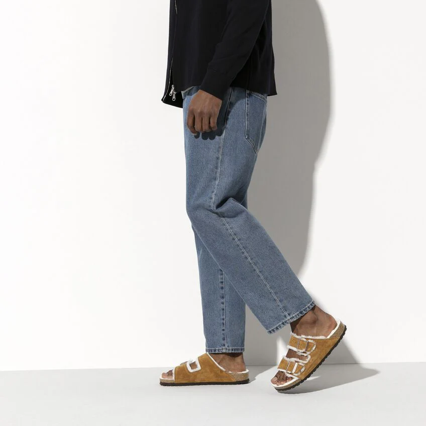 Arizona Shearling Sandal Regular (Mink) - Image 3