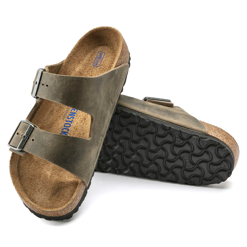 Arizona Soft Footbed Oiled Leather (Faded Khaki) - Image 2