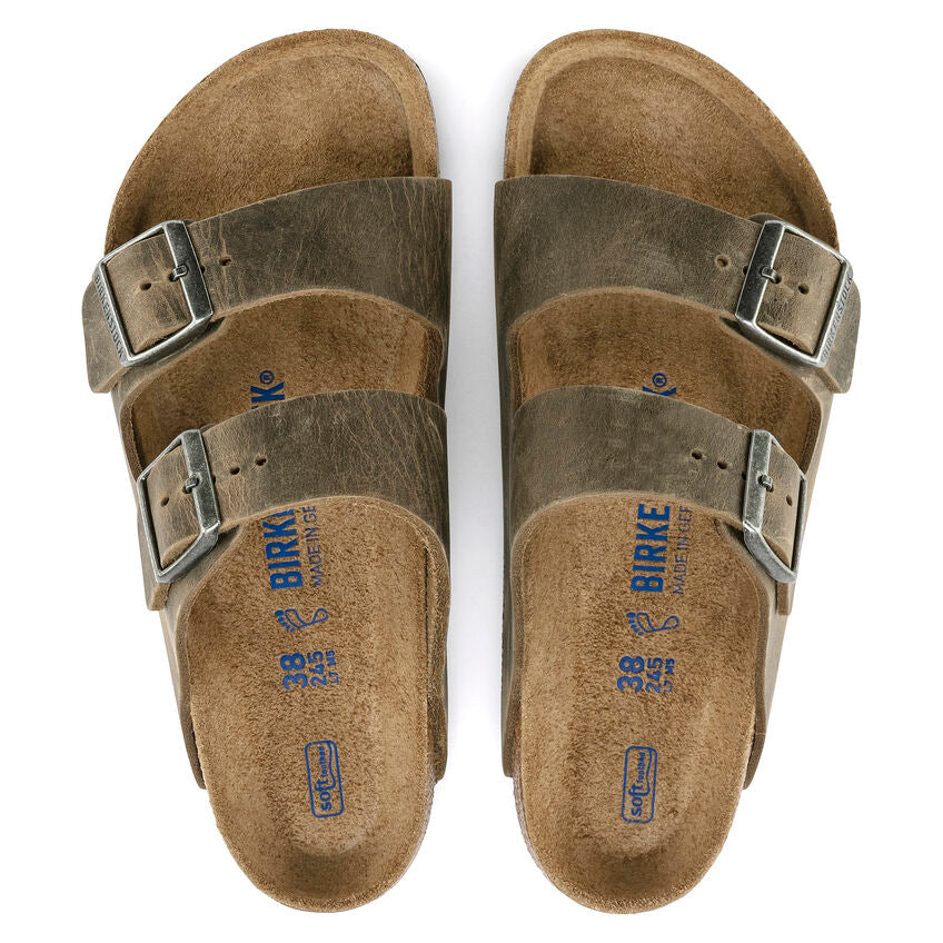 Arizona Soft Footbed Oiled Leather (Faded Khaki) - Image 3