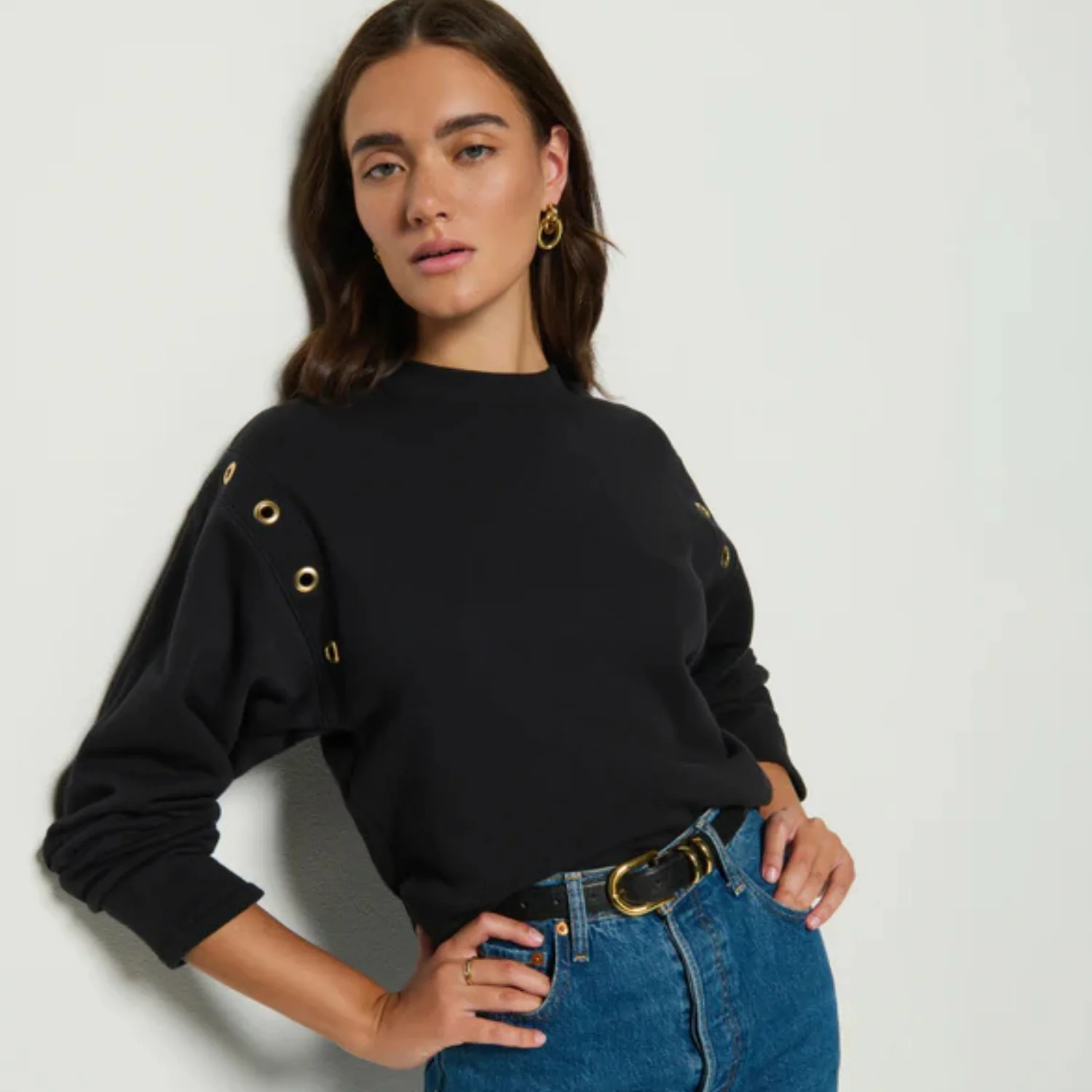 Arlem Sweatshirt (Jet Black)