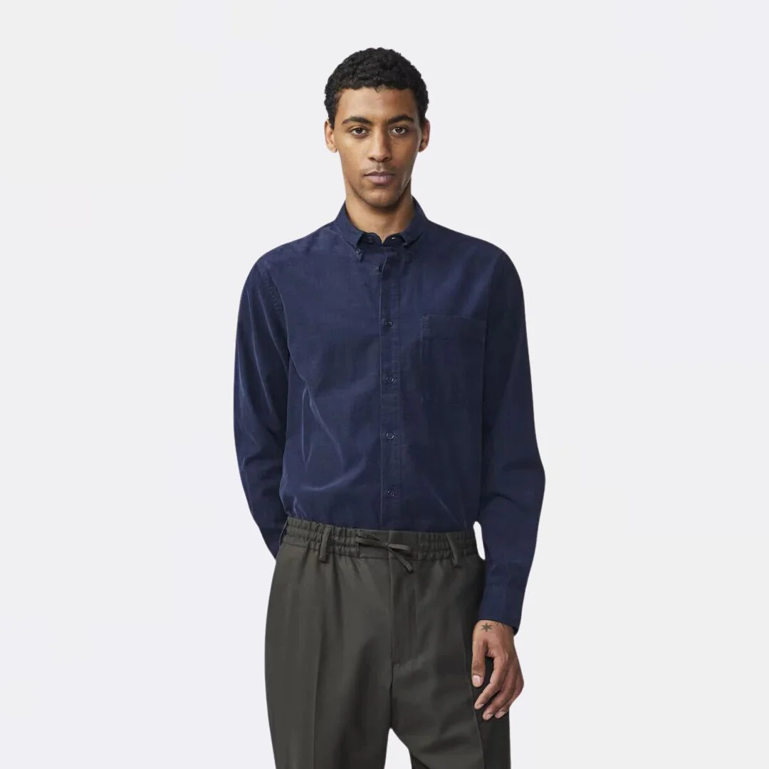Arne 5082 Long Sleeve Shirt (Navy Blue)