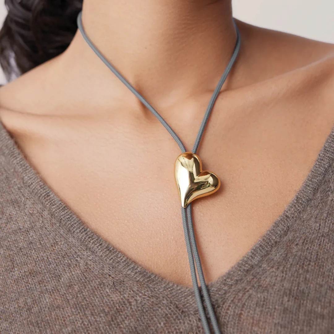 Art Heart Bolo Tie - Image 4
