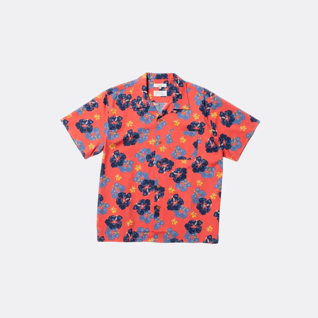 Arthur Flower Hawaii Shirt (Red) - Image 2