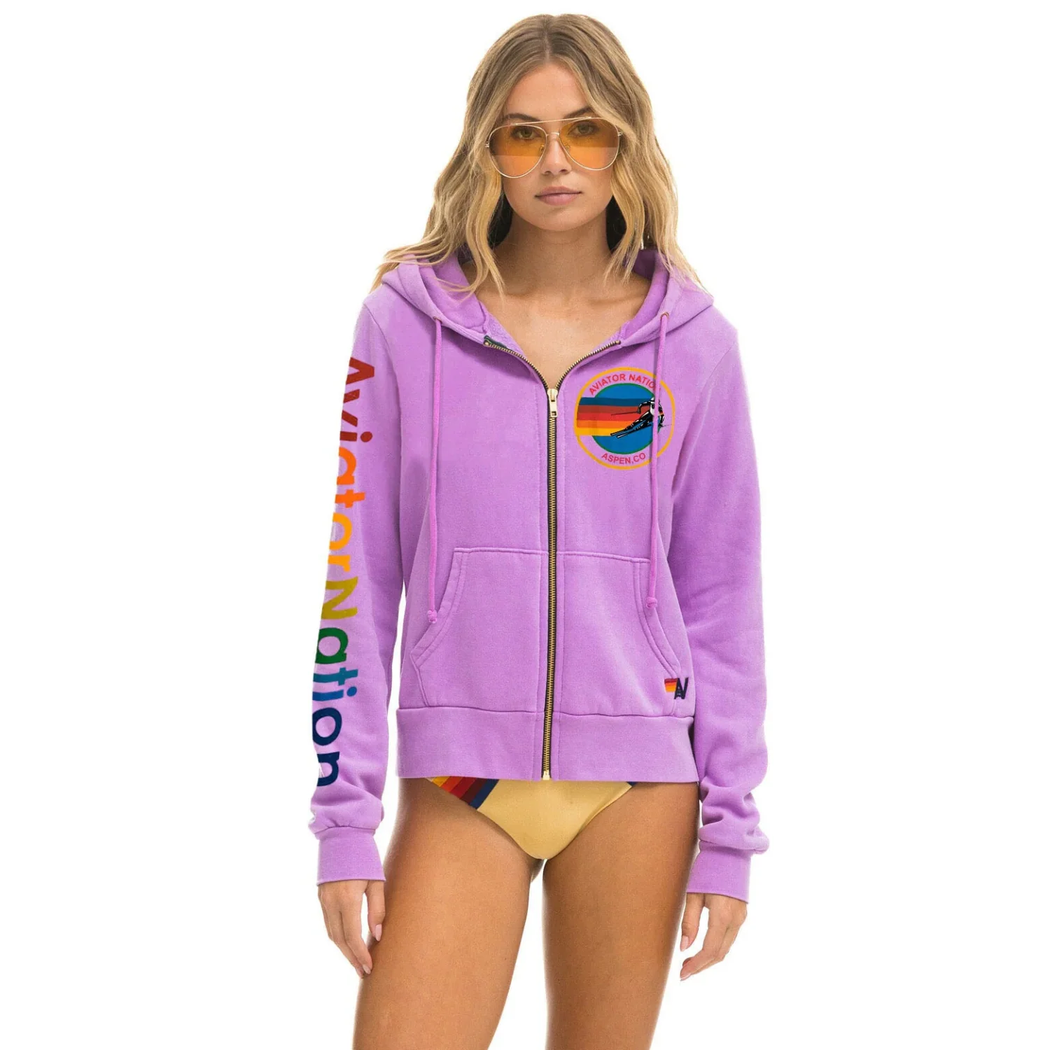 Aspen Hoodie (Neon Purple)