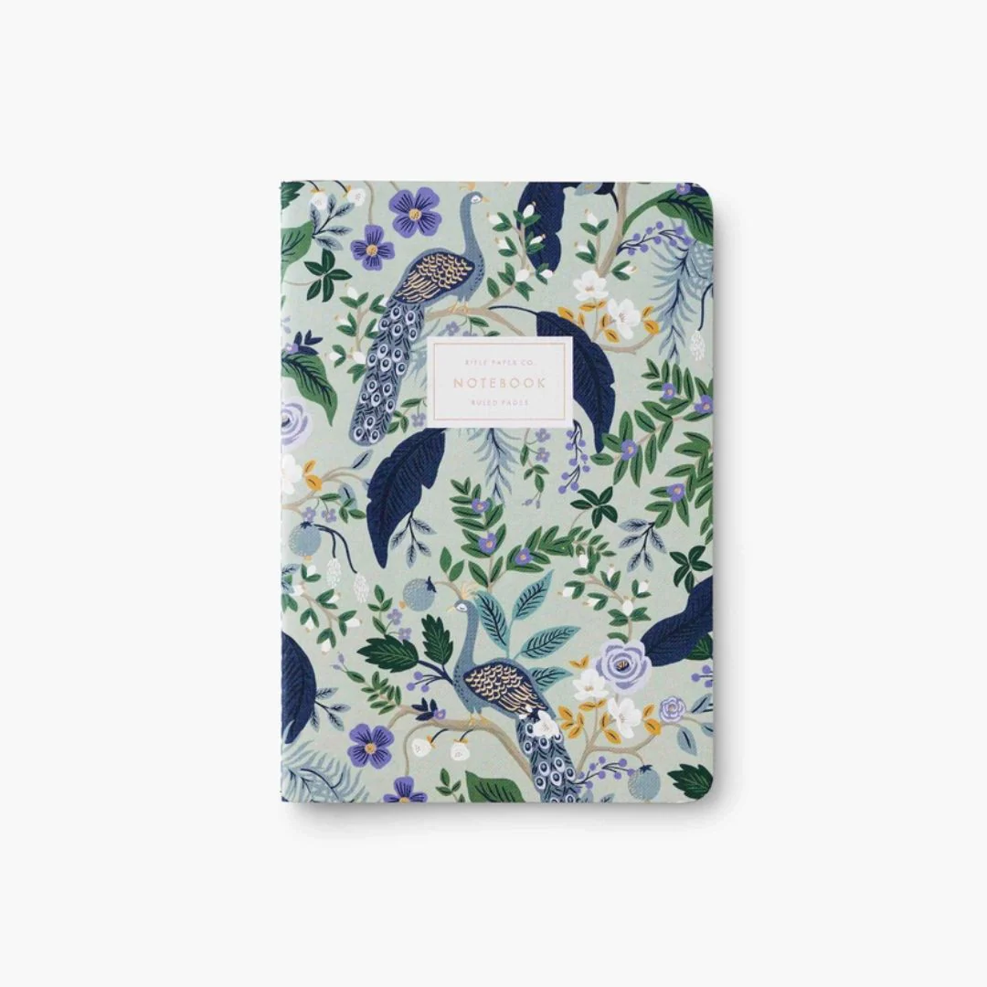 Assorted Peacock Notebooks (Set of 3) - Image 4