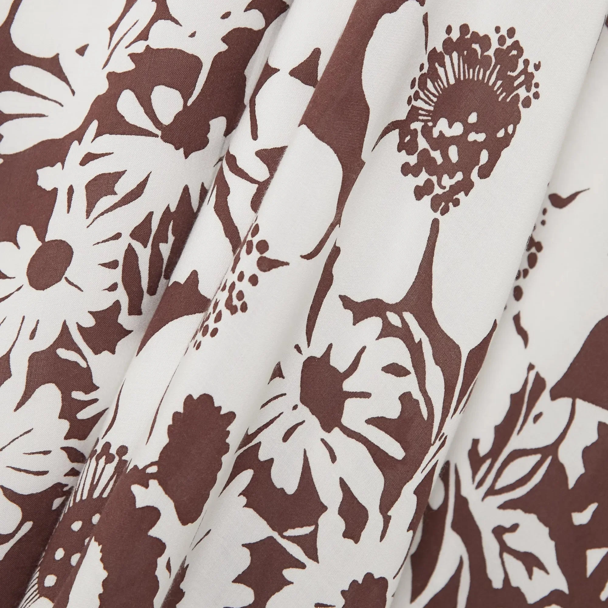 Asturias Midi Dress (Caronia Floral Chocolate) - Image 3