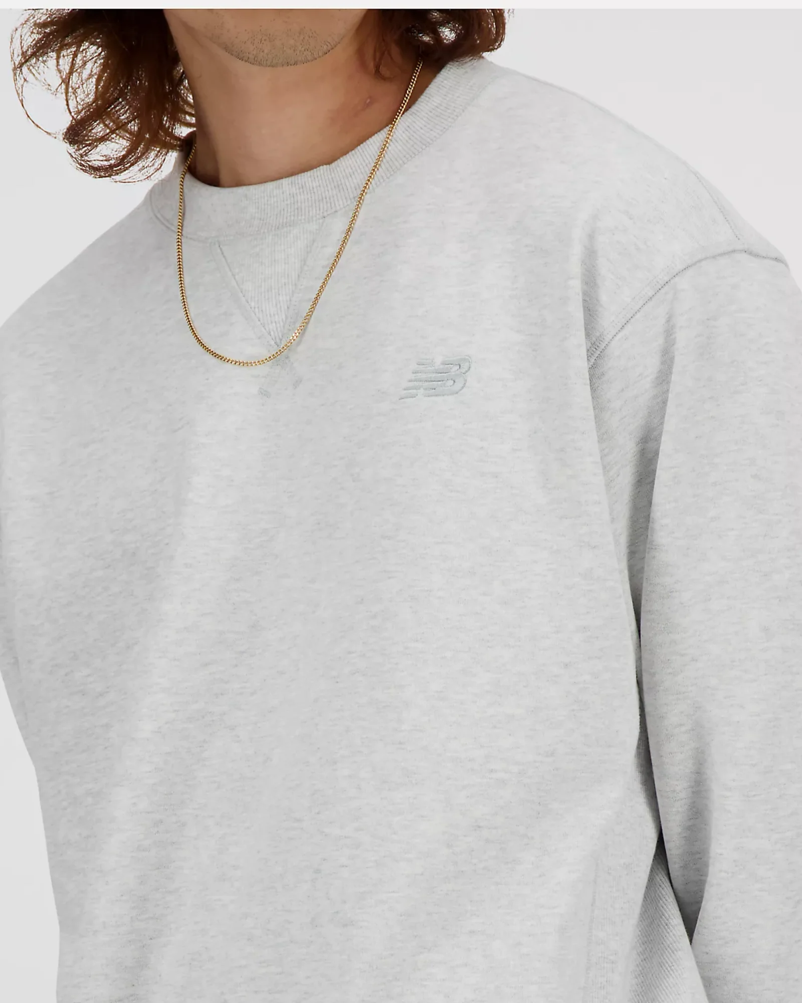 Athletics French Terry Crew (Ahh Multi + Brighton Grey) - Image 2