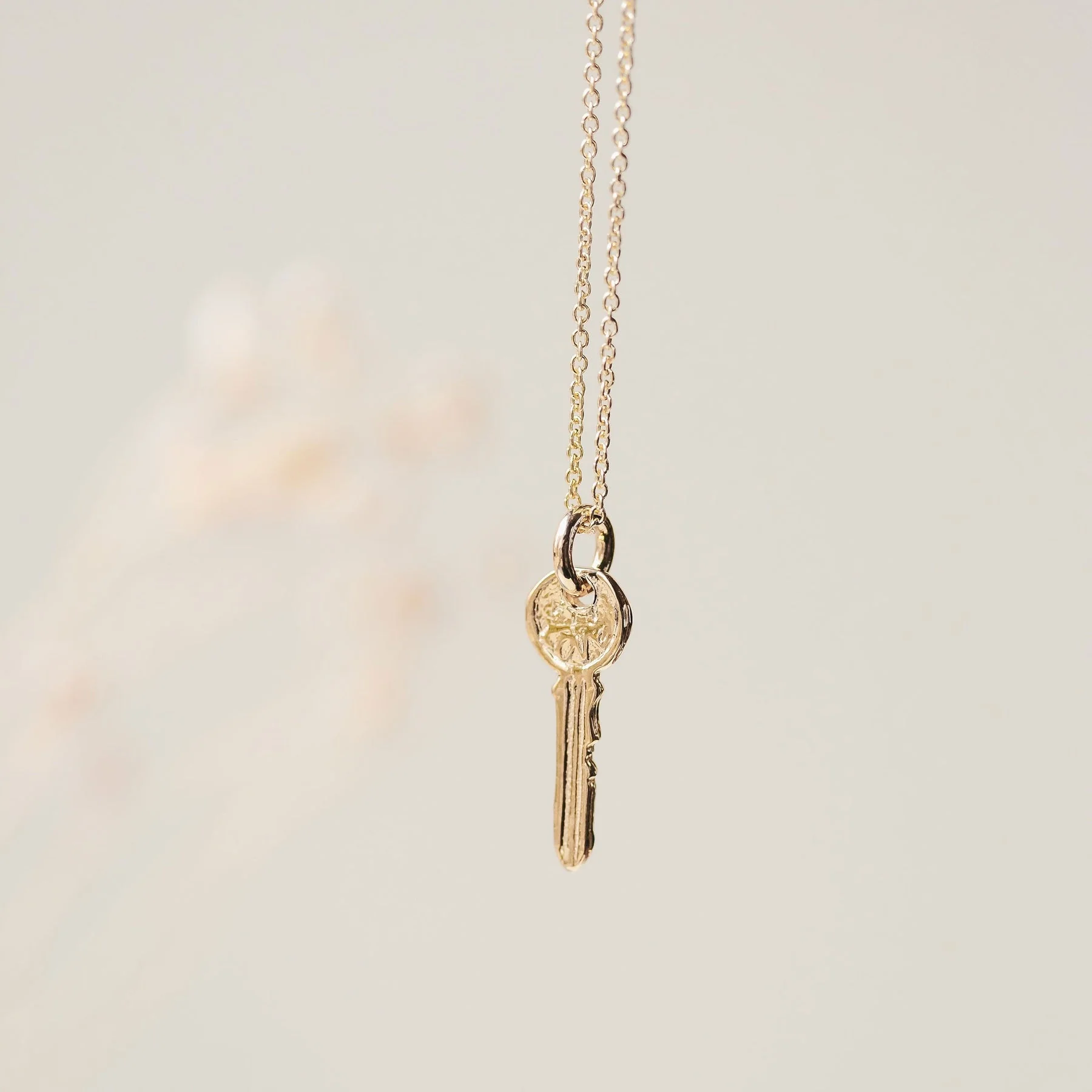 Avata Key Necklace (14K Gold)