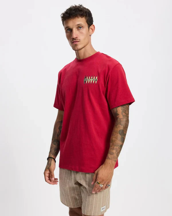 Poolroom Vintage SS T-Shirt (Merlot)