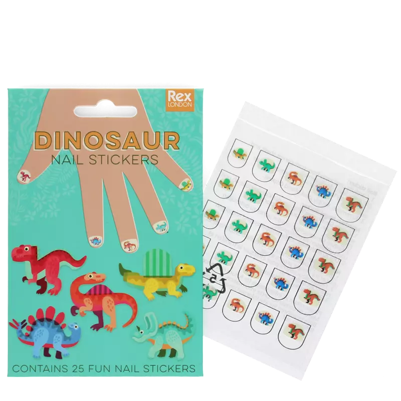 Baby Dinos Nail Stickers (Pack of 25)