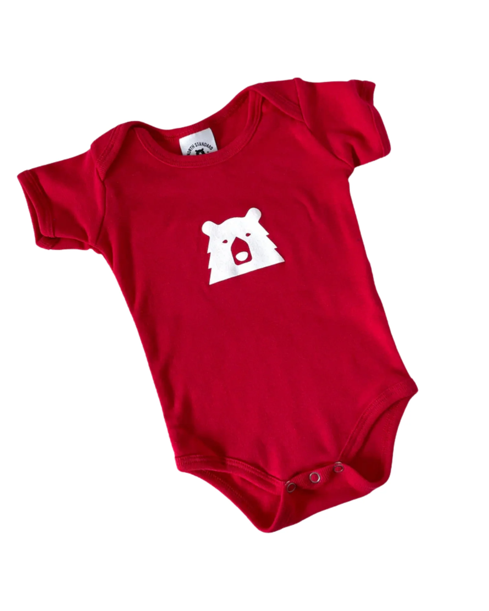 Baby Mascot Onesie (Red + White)