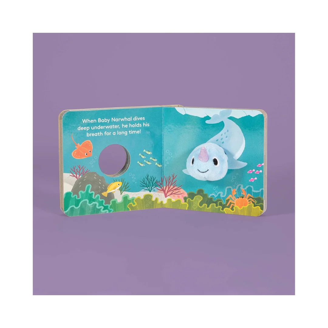 Baby Narwhal: Finger Puppet Book - Image 2