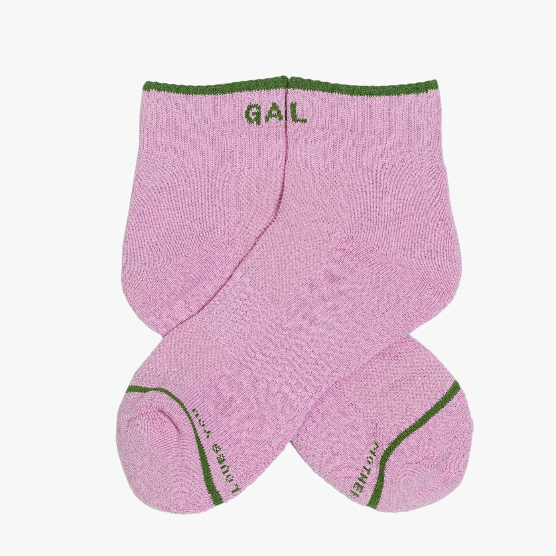 Baby Steps Ankle Socks (Pink Garden Girl) - Image 3