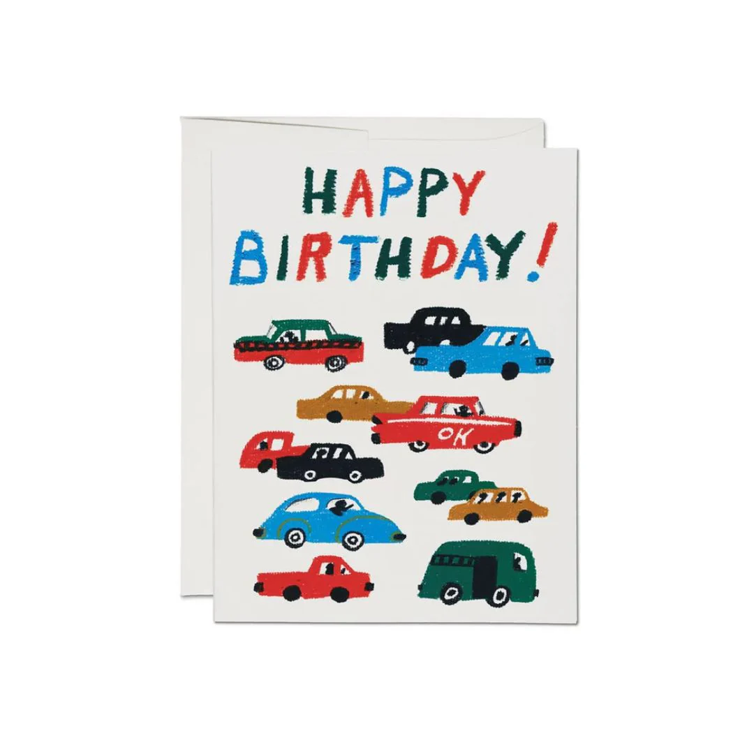 Birthday Traffic Card