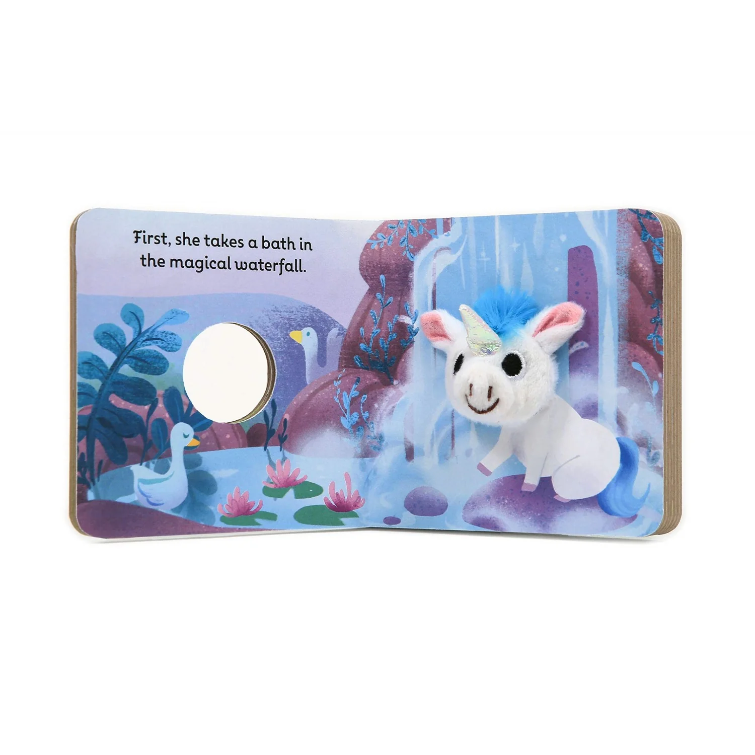 Baby Unicorn Finger Puppet Book - Image 2