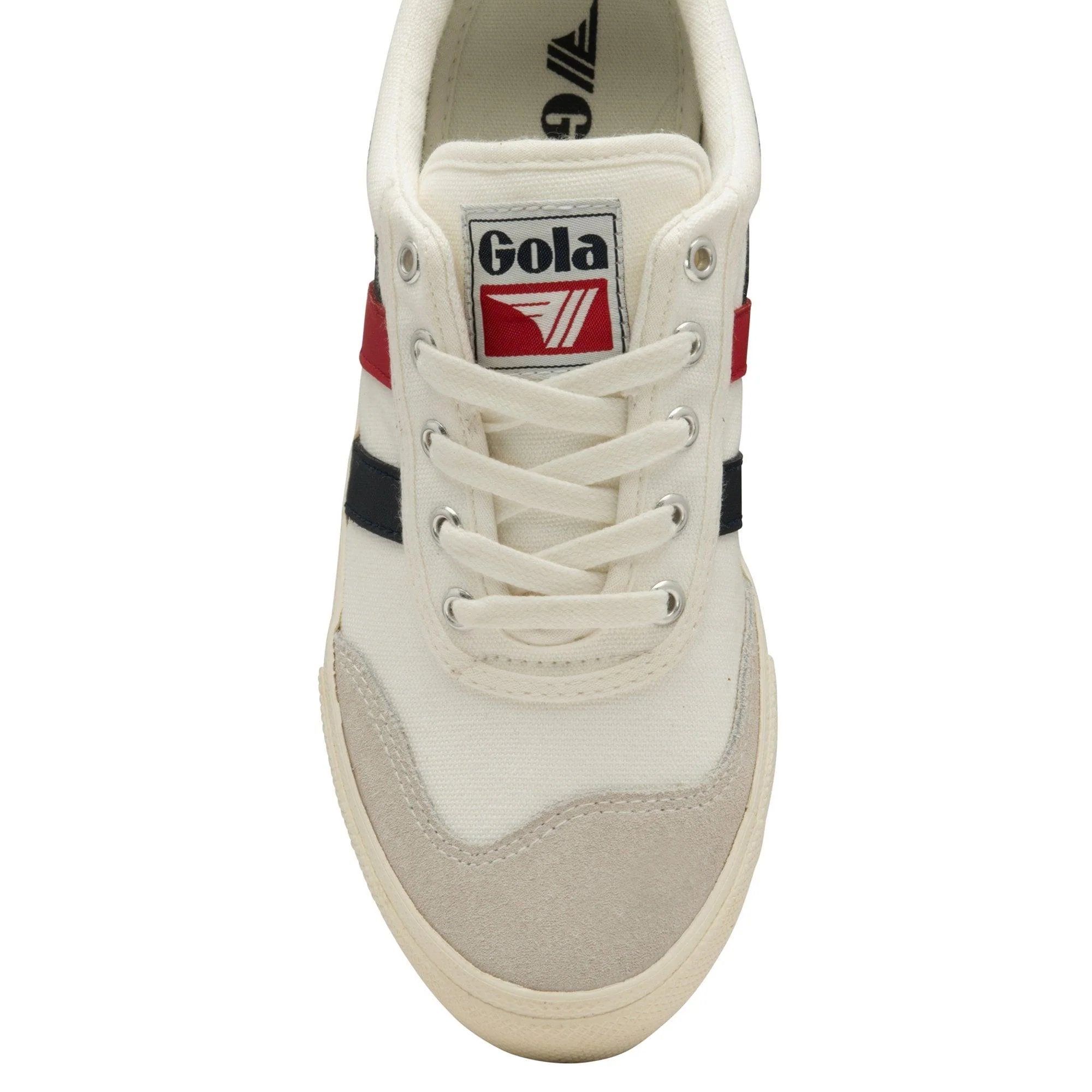 Badminton Trainer (Off White + Navy + Red) - Image 4