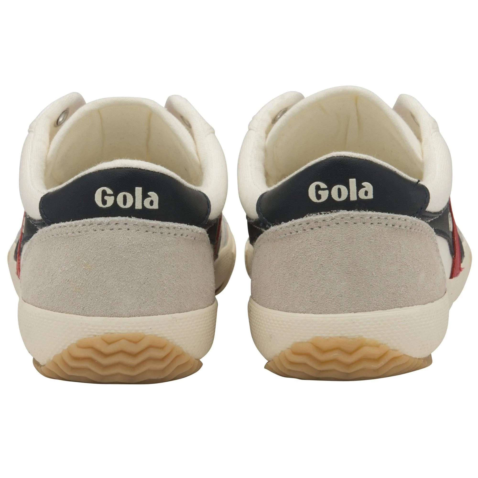 Badminton Trainer (Off White + Navy + Red) - Image 5