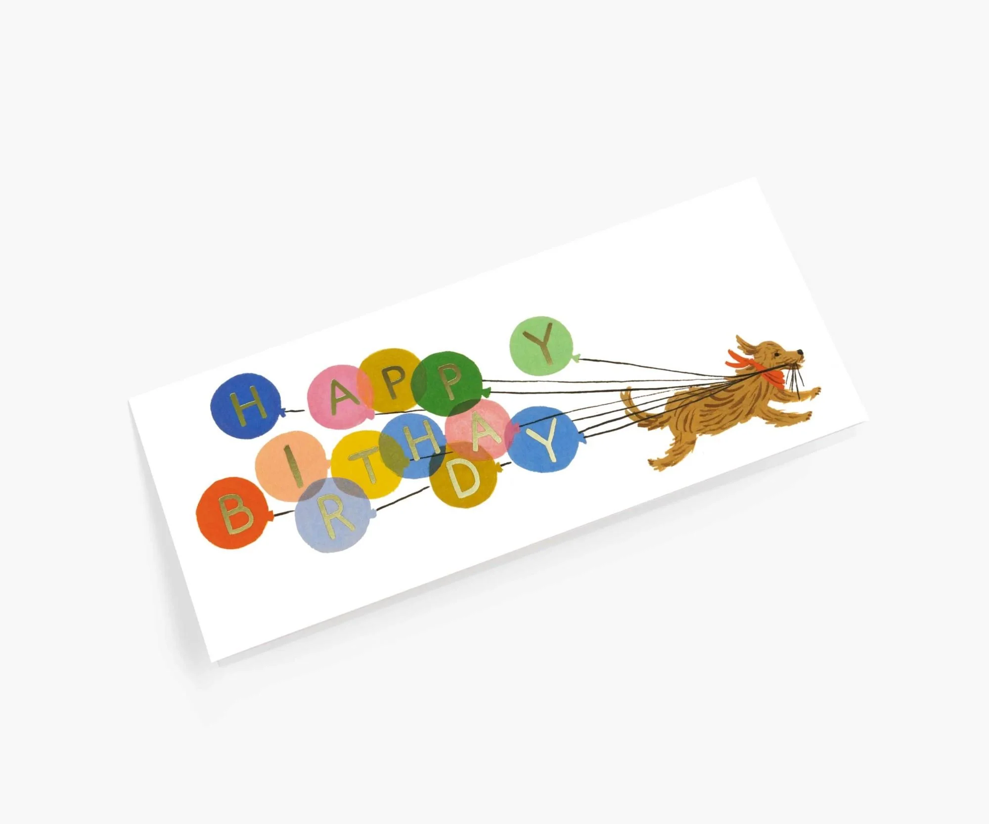 Balloons Birthday No.10 Card - Image 2