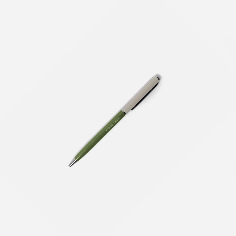 Ballpoint Pen (Olive + Moon)