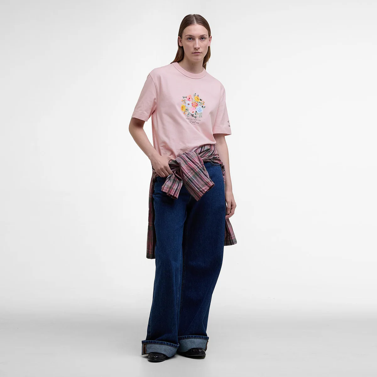 Barbour x NOAH Floral T-Shirt - Image 13