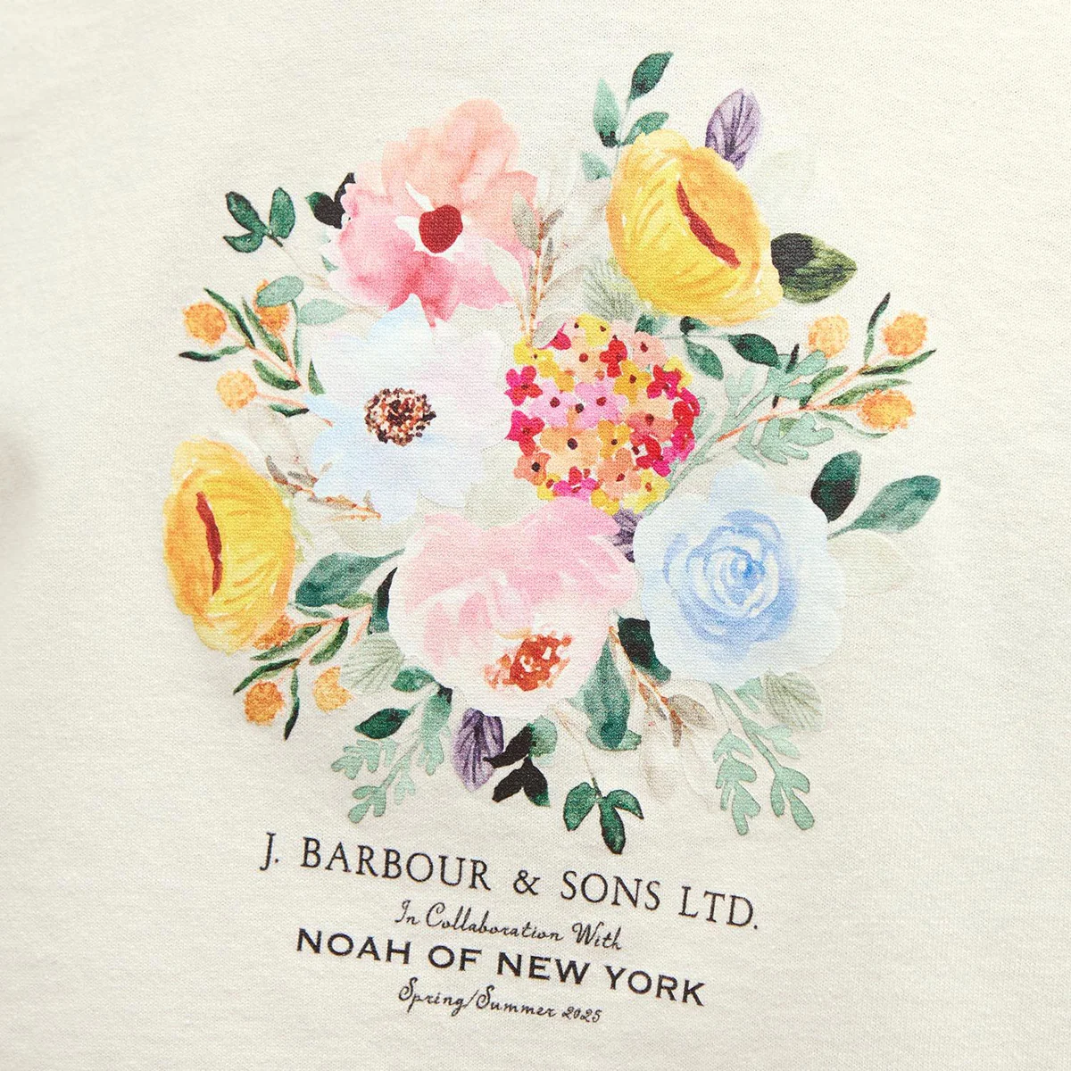 Barbour x NOAH Floral T-Shirt - Image 16