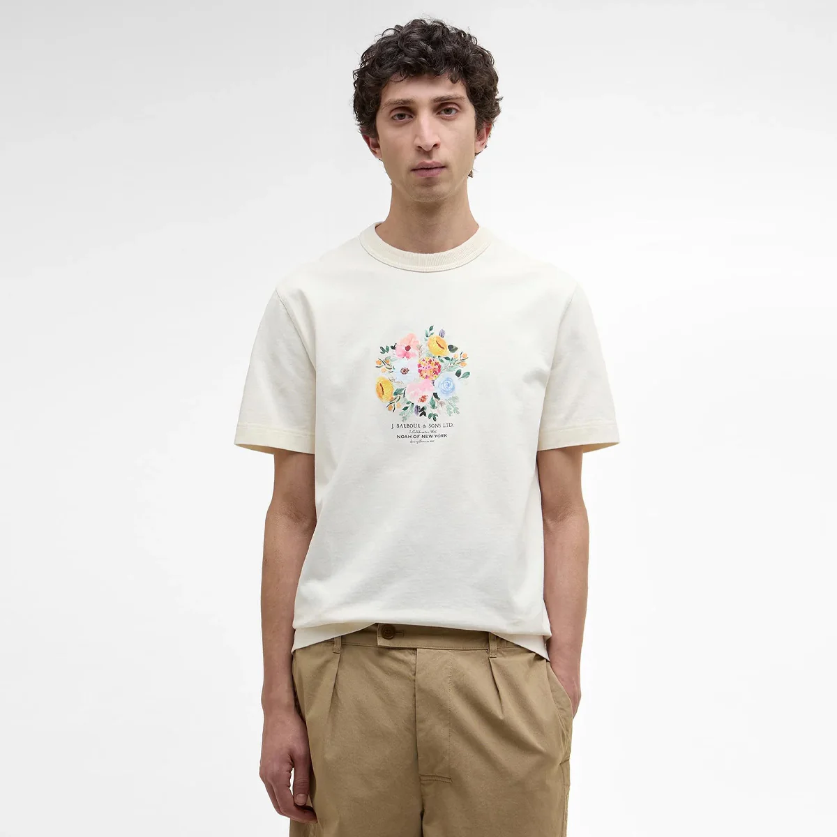 Barbour x NOAH Floral T-Shirt - Image 4