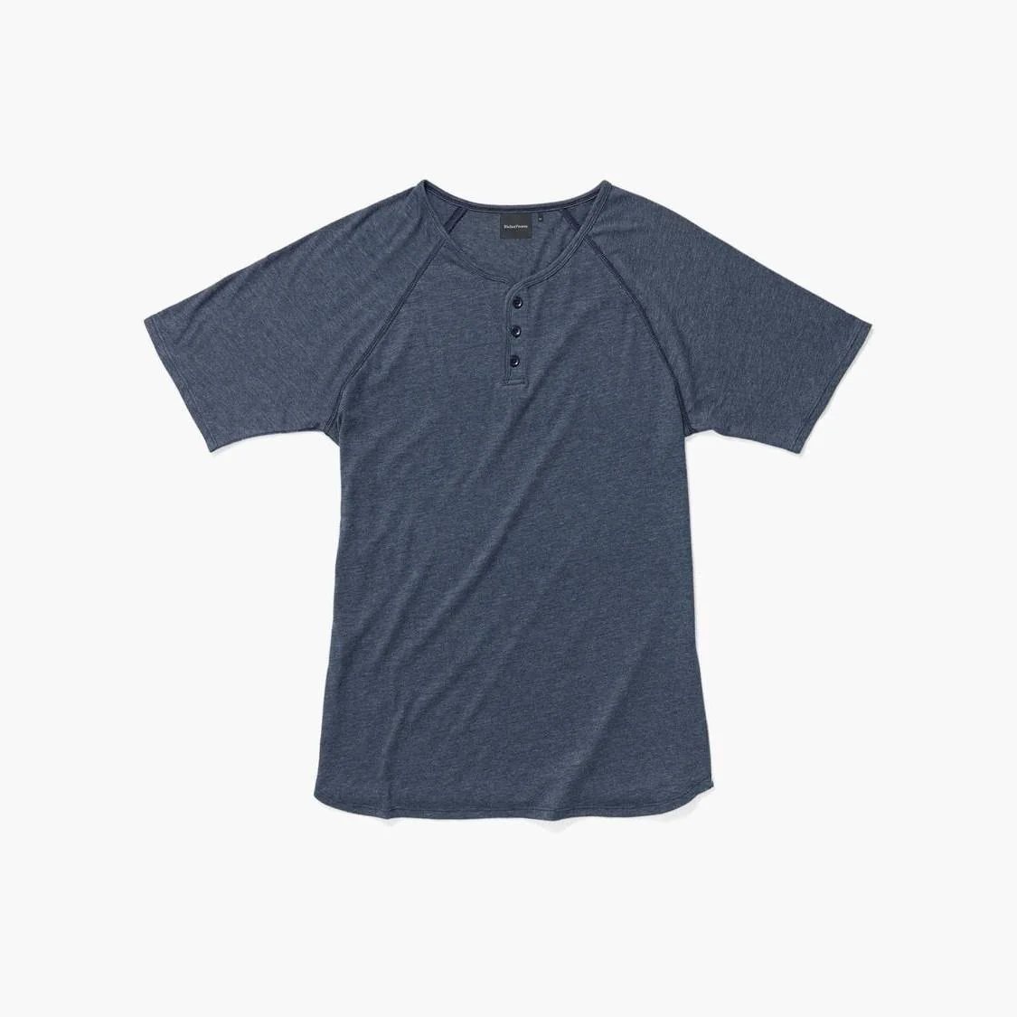 Baseball Henley Tee (Blue Nights) - Image 2