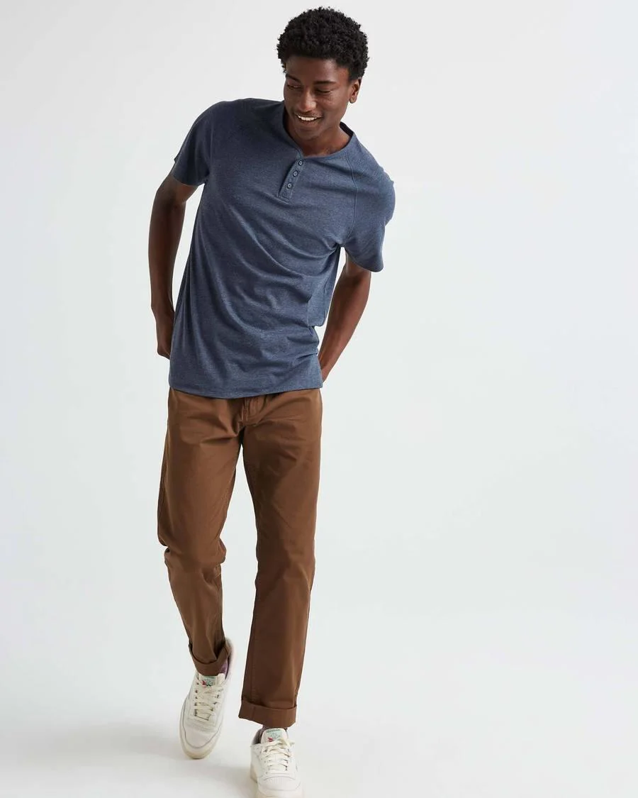 Baseball Henley Tee (Blue Nights) - Image 5