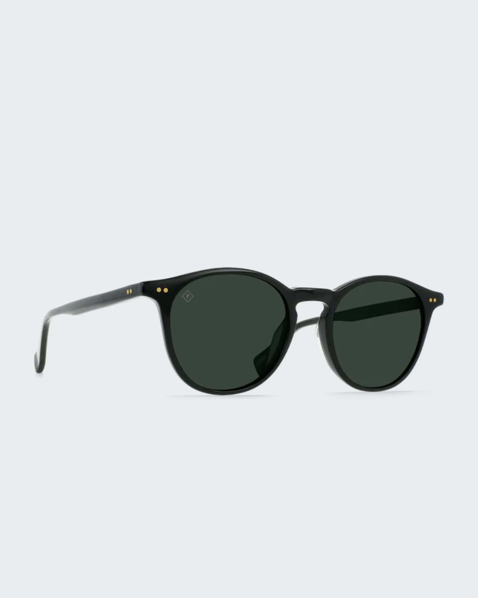 Basq Polarized Sunglasses (Recycled Black + Green) - Image 2