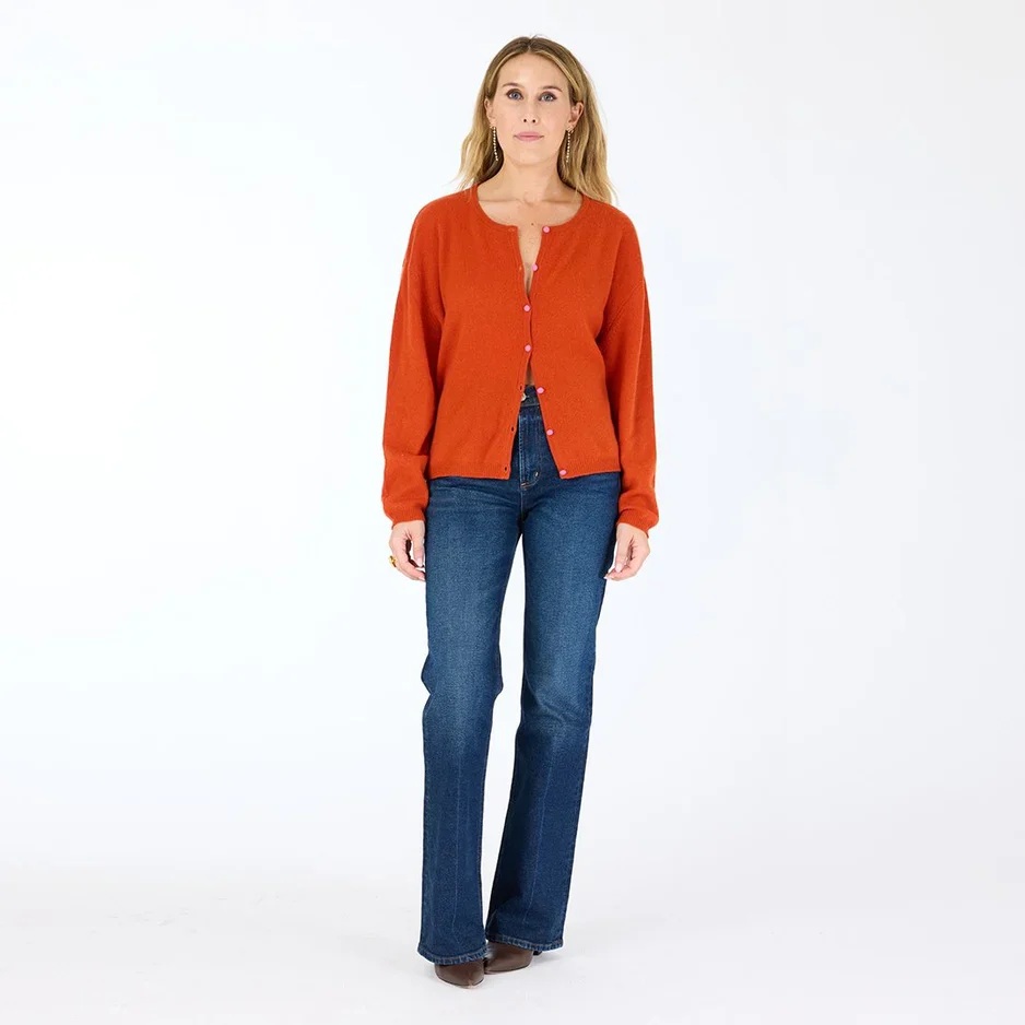 Bassett Cardigan (Rust) - Image 2