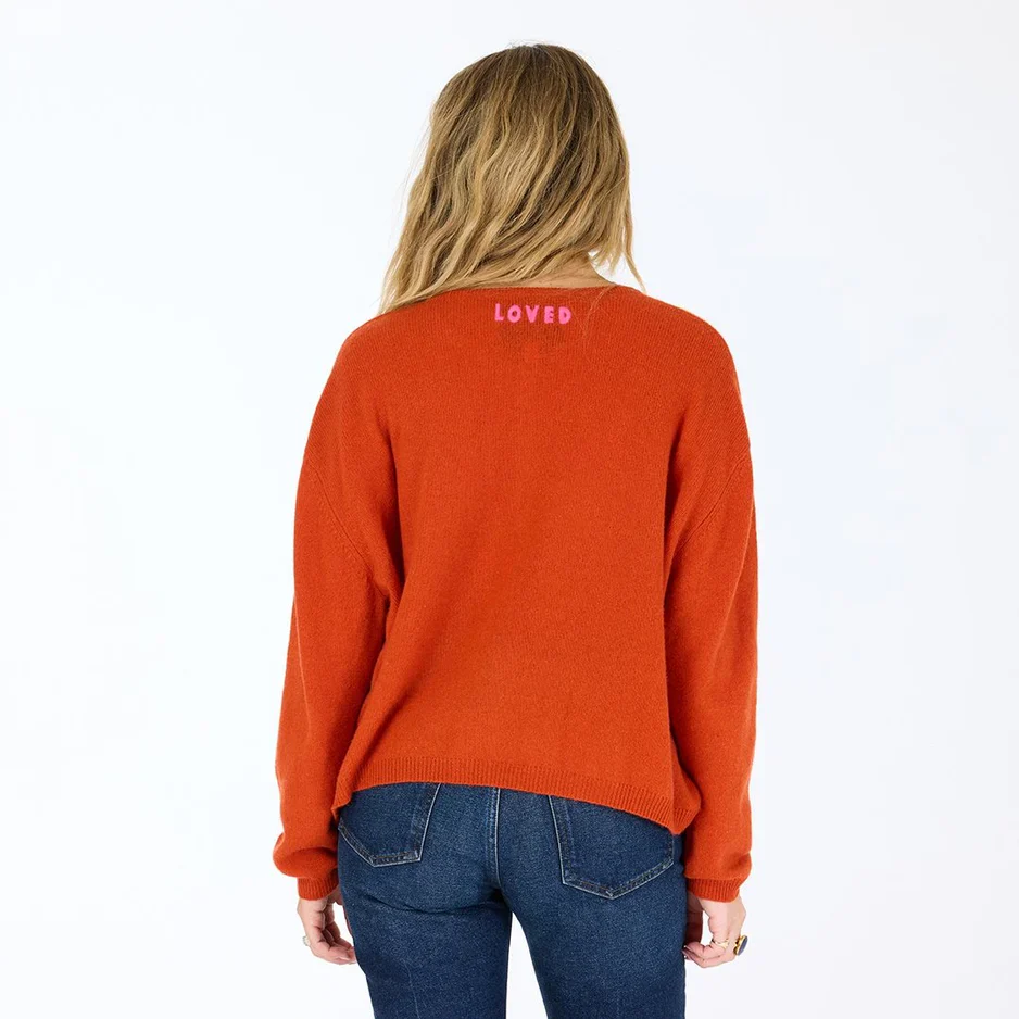 Bassett Cardigan (Rust) - Image 3