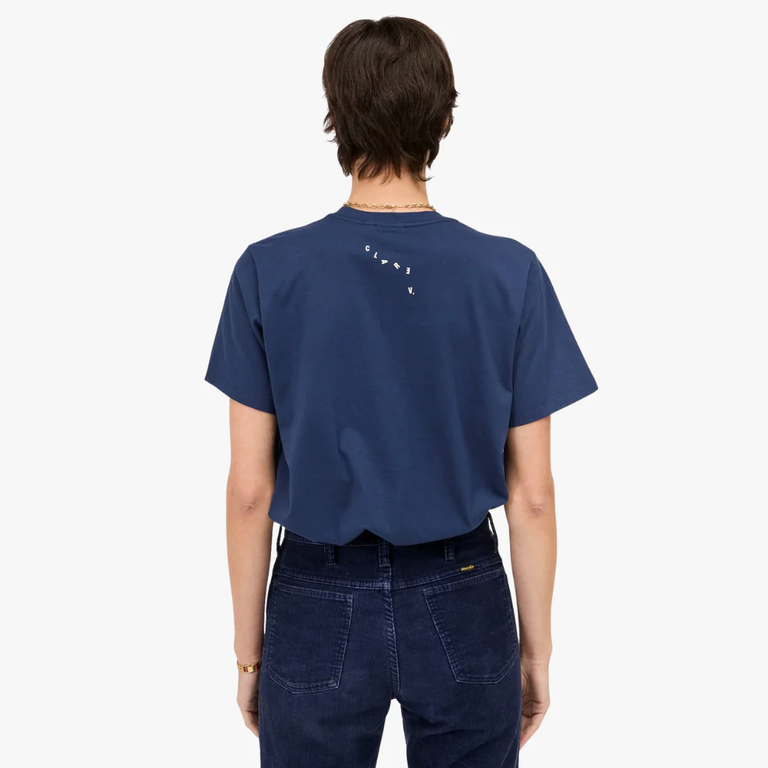"Beaucoup Cool" Original Tee (Navy) - Image 2