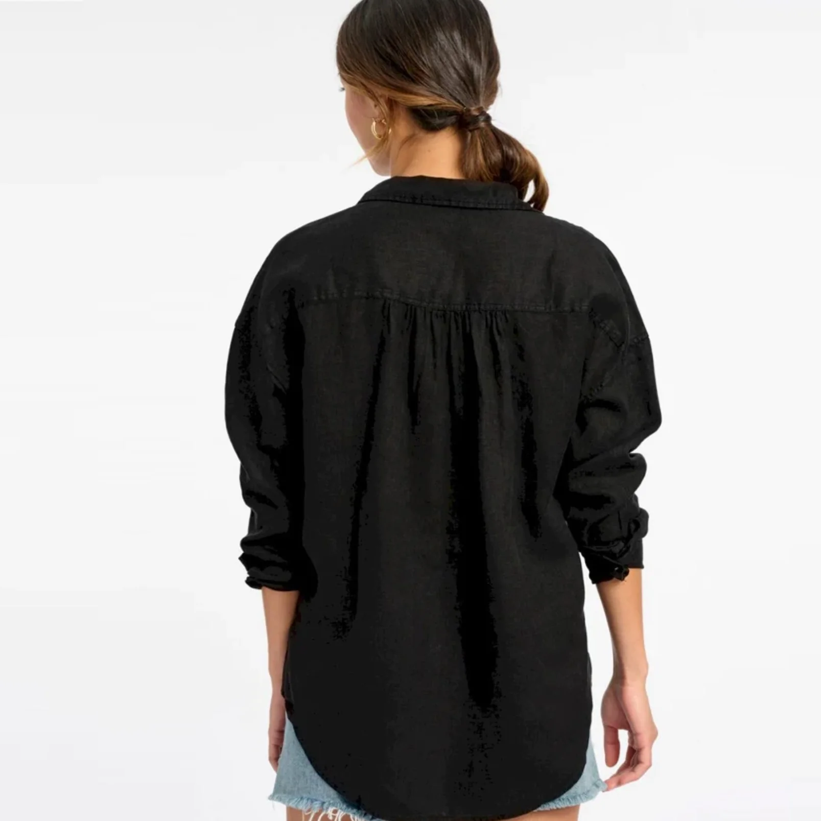 Becka Shirt (Black) - Image 2
