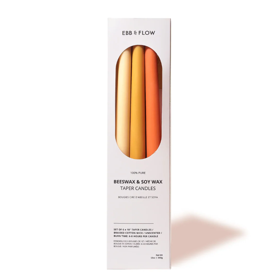 Beeswax/Soy Taper Candles | Set of 6 - Image 3