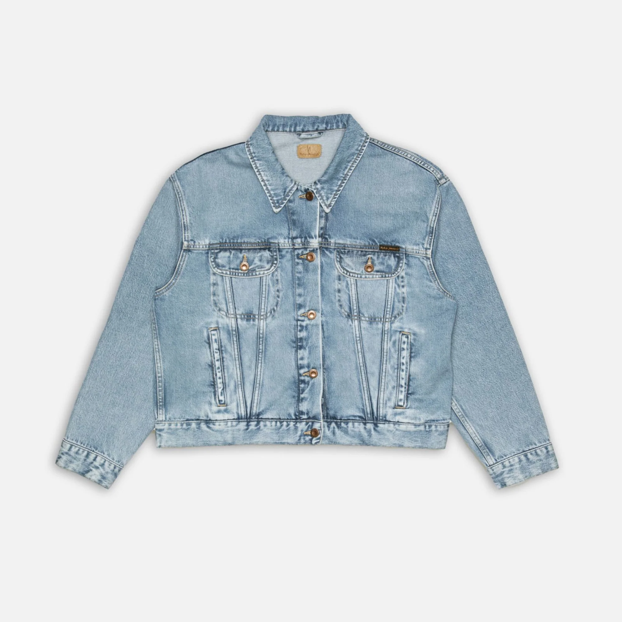 Berit Denim Jacket (Desert Light Blue) - Image 2