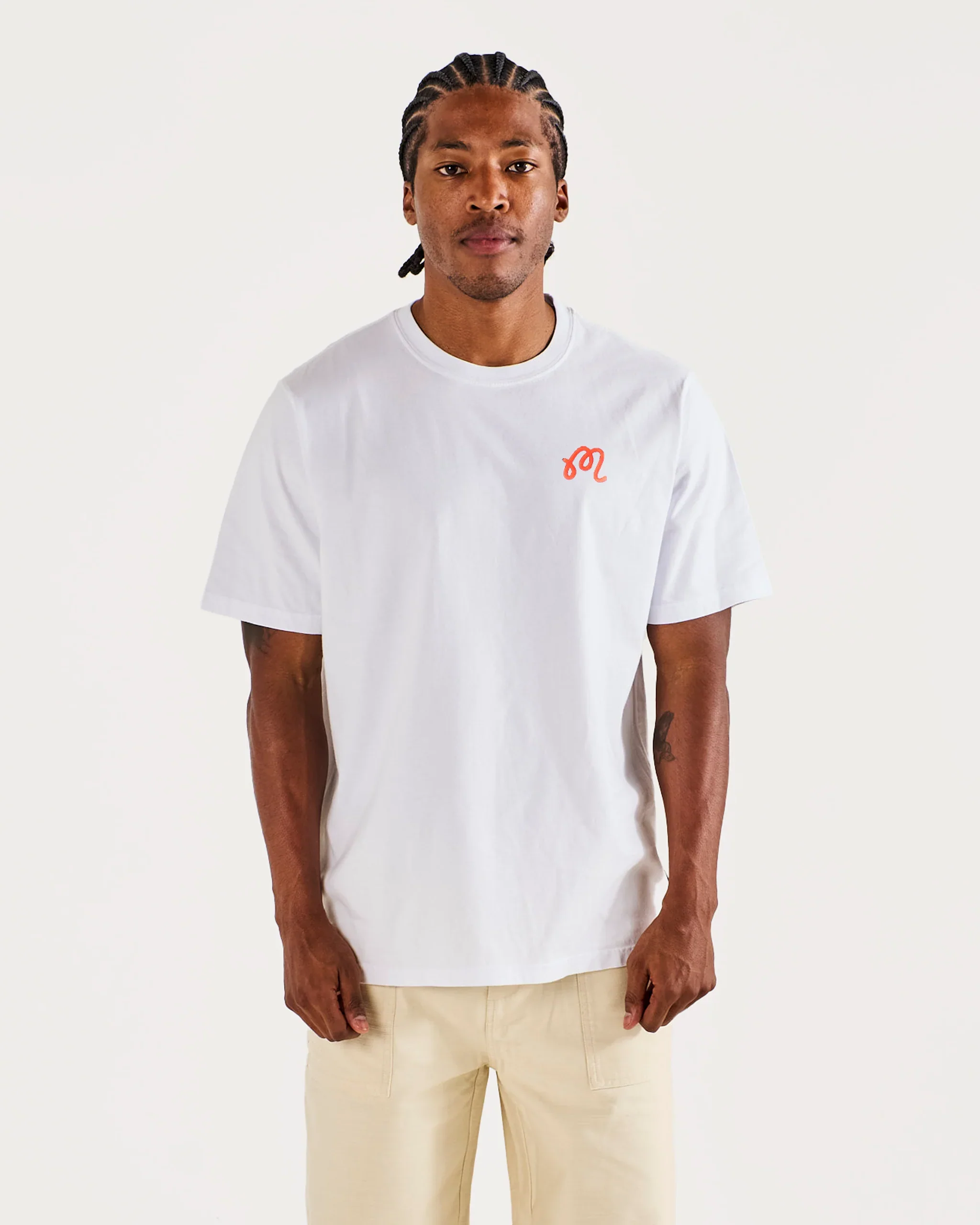 Bermuda Rooster Tee (White)