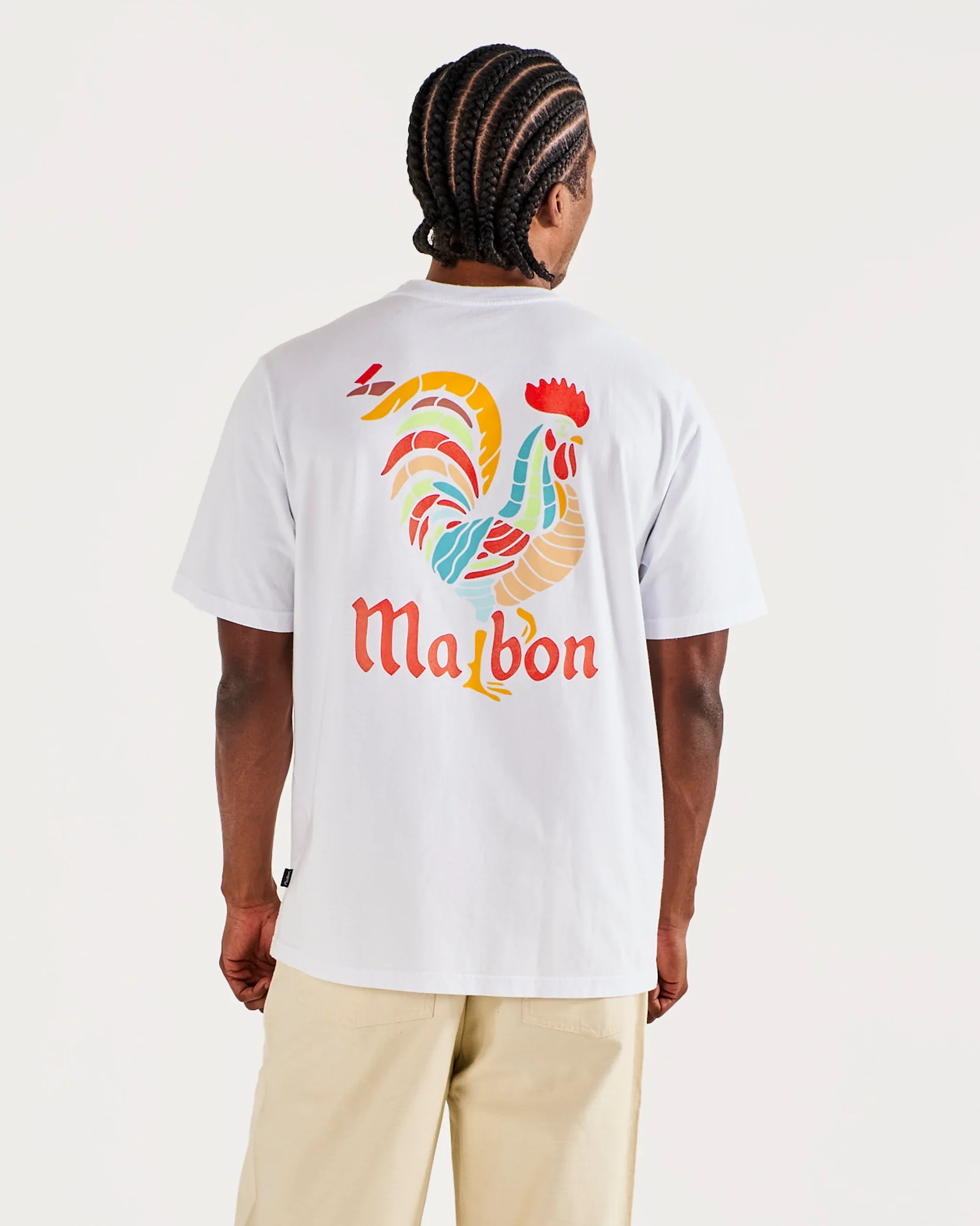 Bermuda Rooster Tee (White) - Image 2