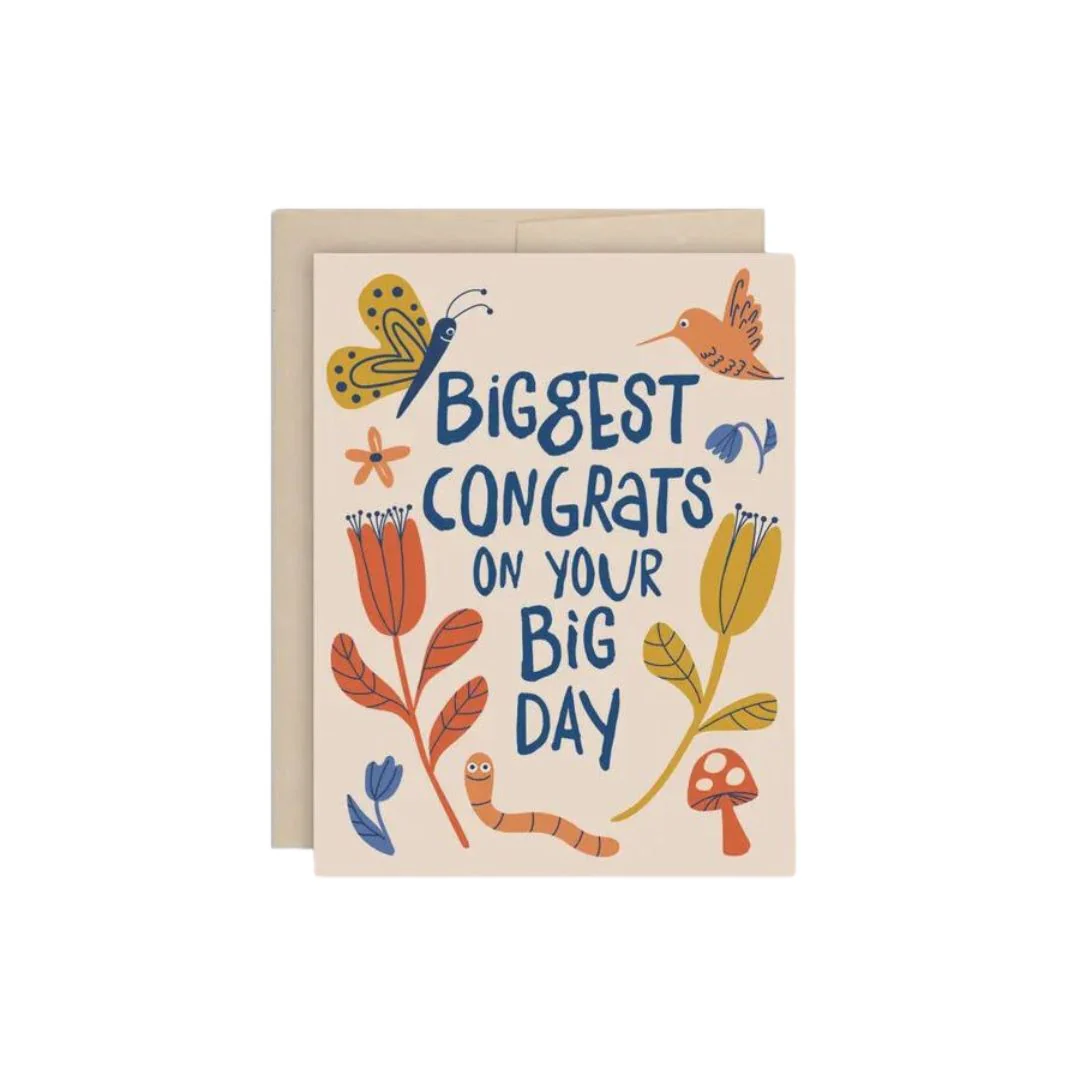 Big Day Congrats Card