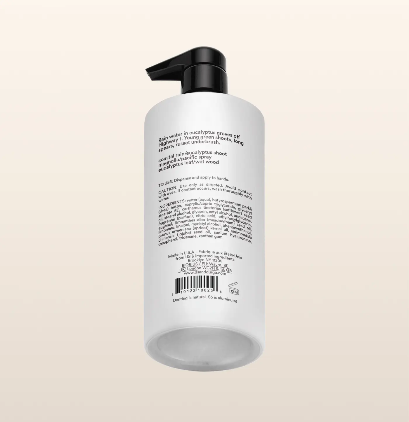 Big Sur After Rain Hand Lotion (400ml) - Image 2
