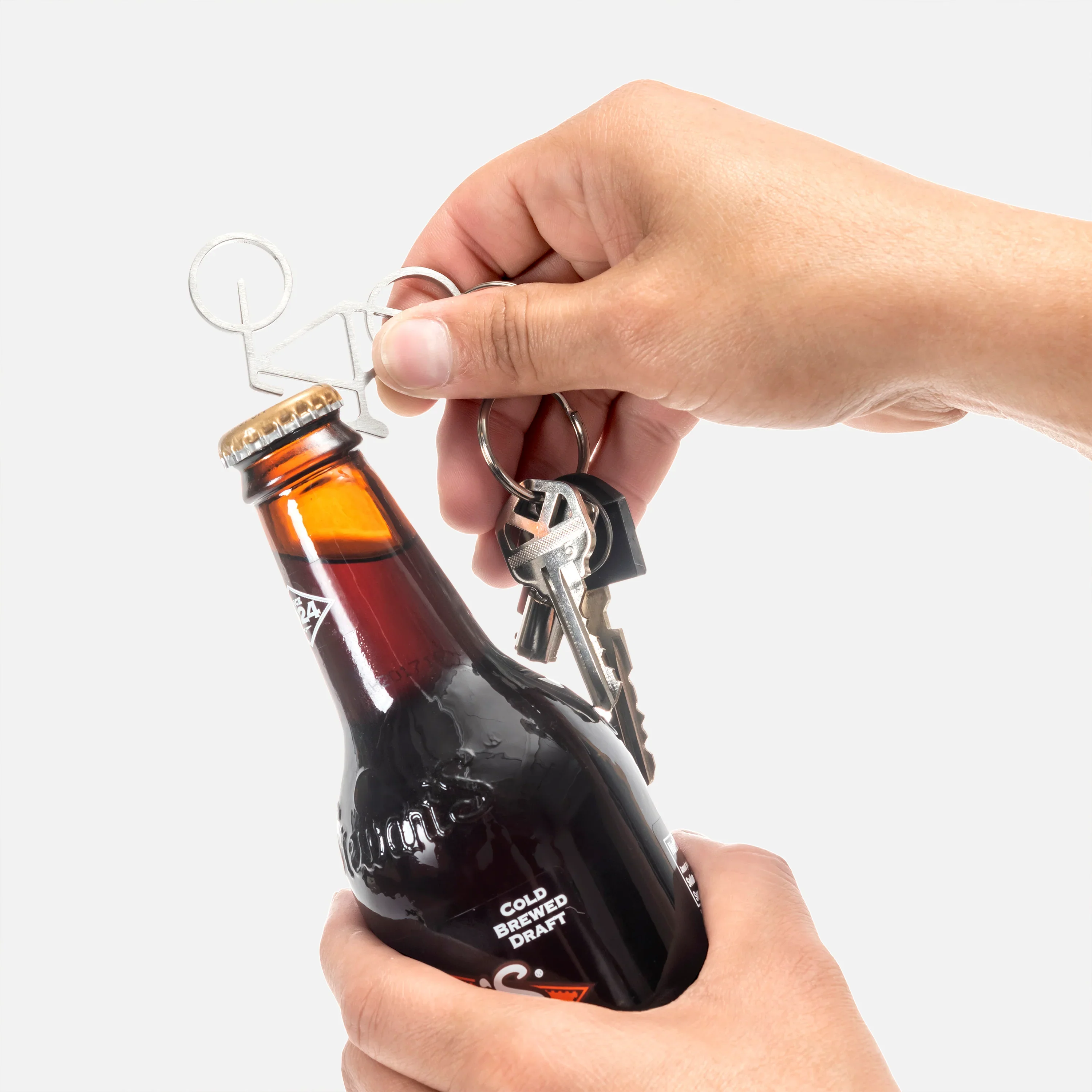Bike Key Ring and Bottle Opener - Image 2