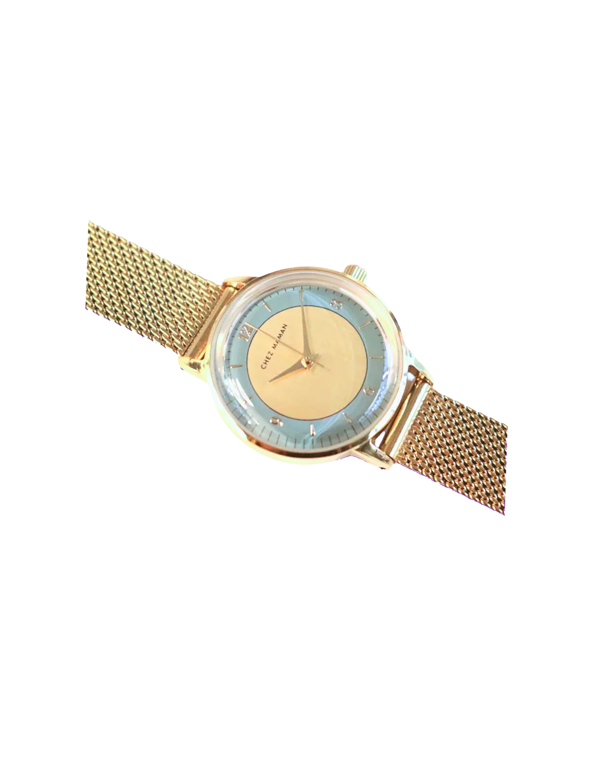 Billie Watch (Royal Gold Blue + Milanaise)