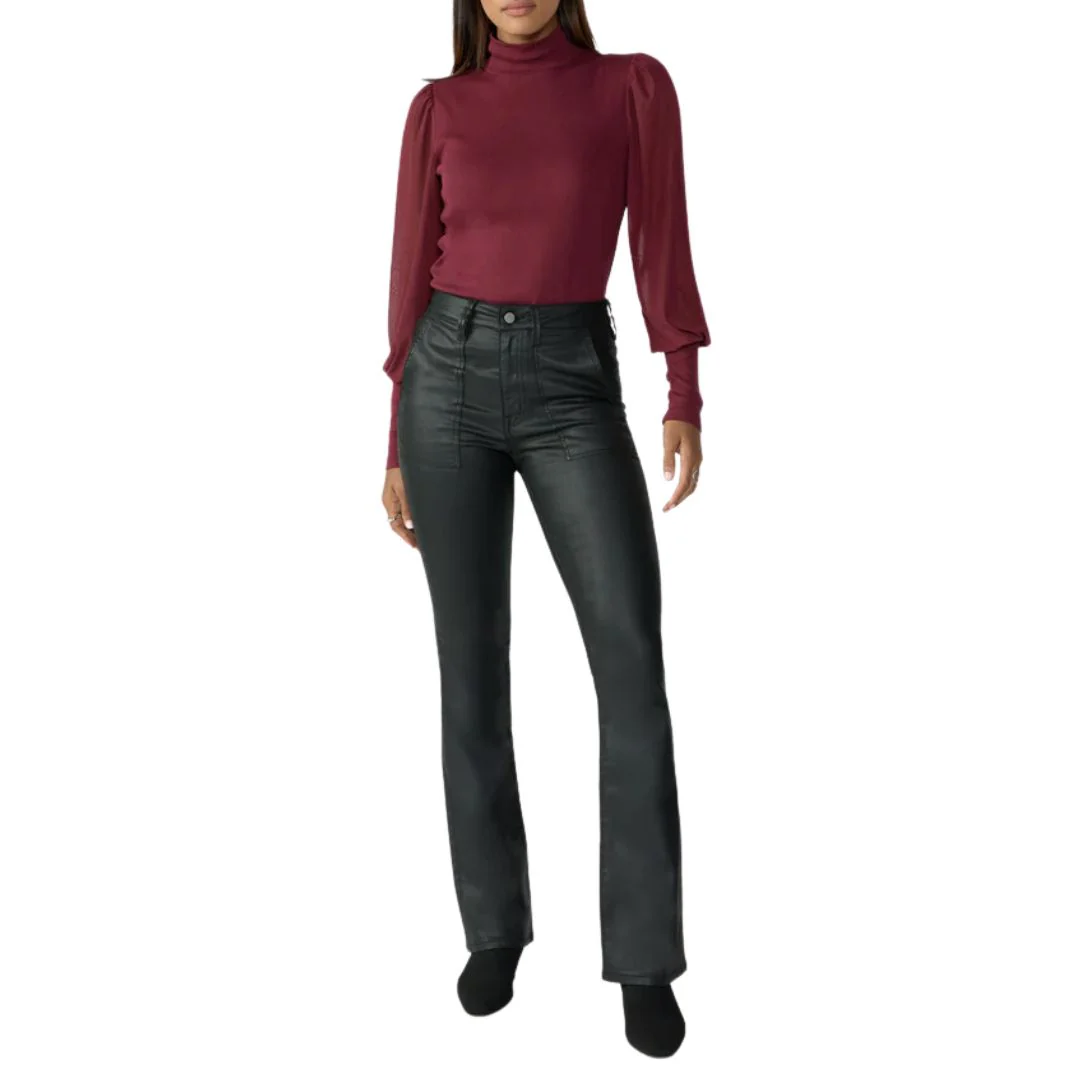 Birdy Flare Pant (Black) - Image 3