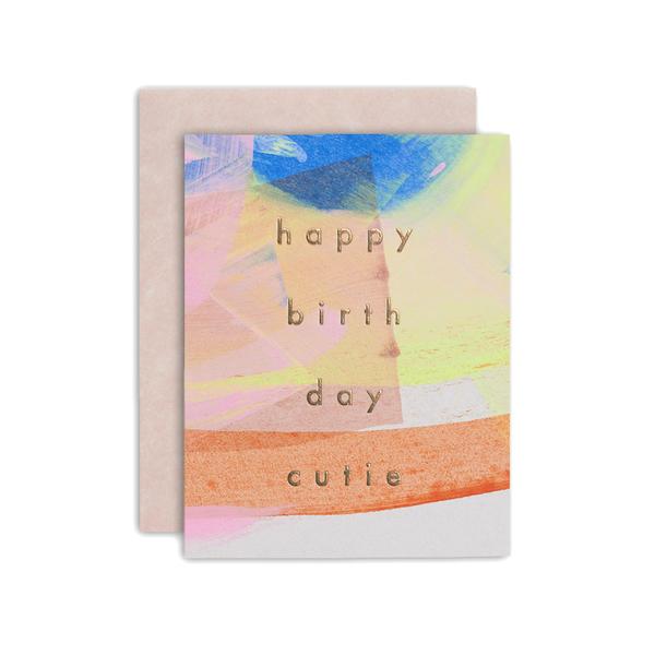 Birthday Cutie Card
