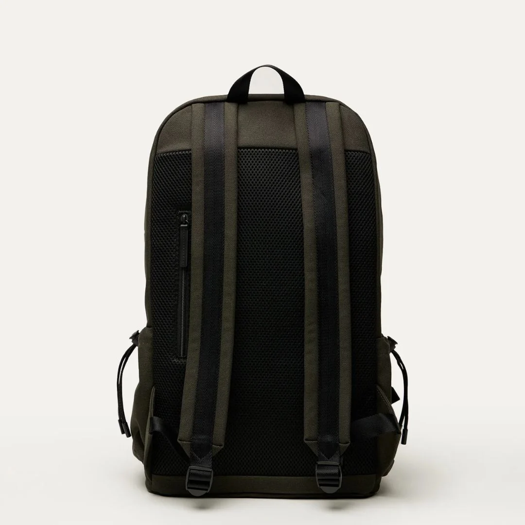 Bishop Canvas Backpack (Green) - Image 2
