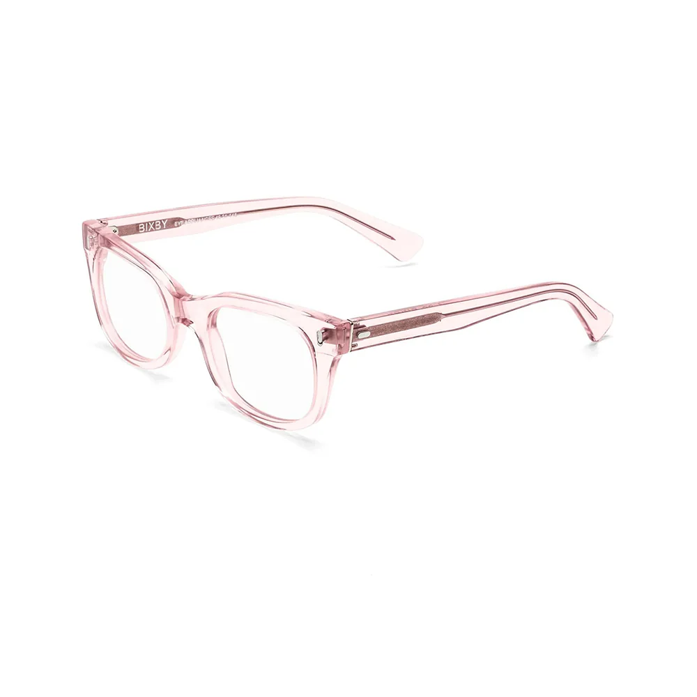 Bixby Reading Glasses (Polished Clear Pink) - Image 2