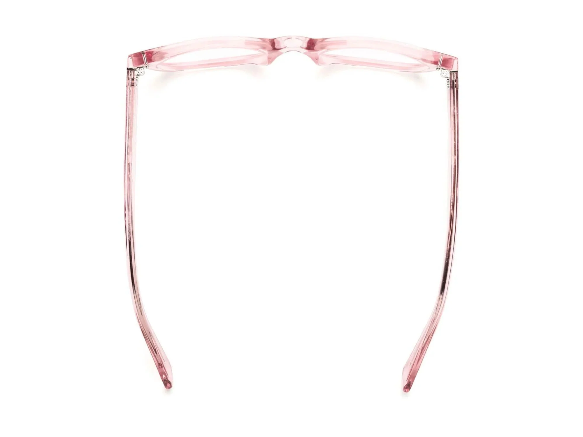 Bixby Reading Glasses (Polished Clear Pink) - Image 4