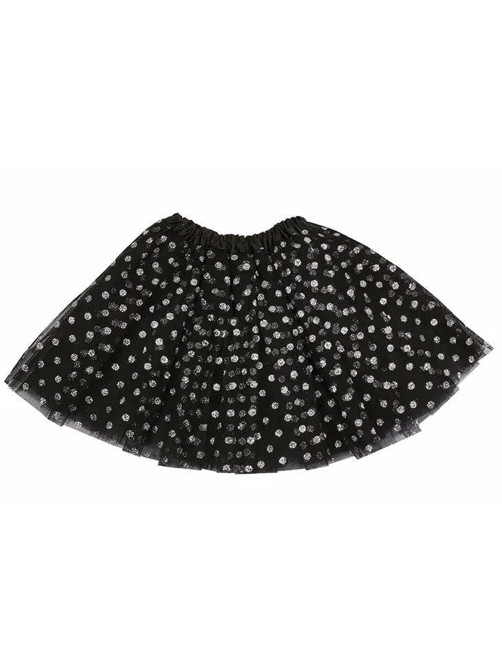 Black Small Dot Tutu