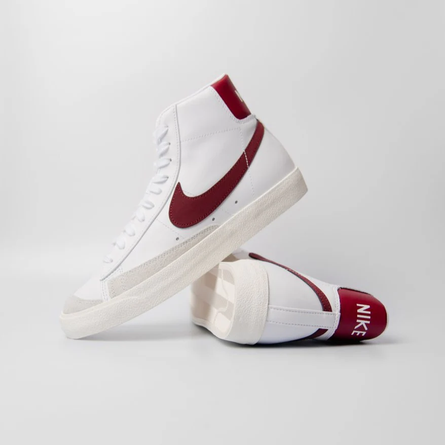 Blazer Mid '77 Vintage (White + Red) - Image 2